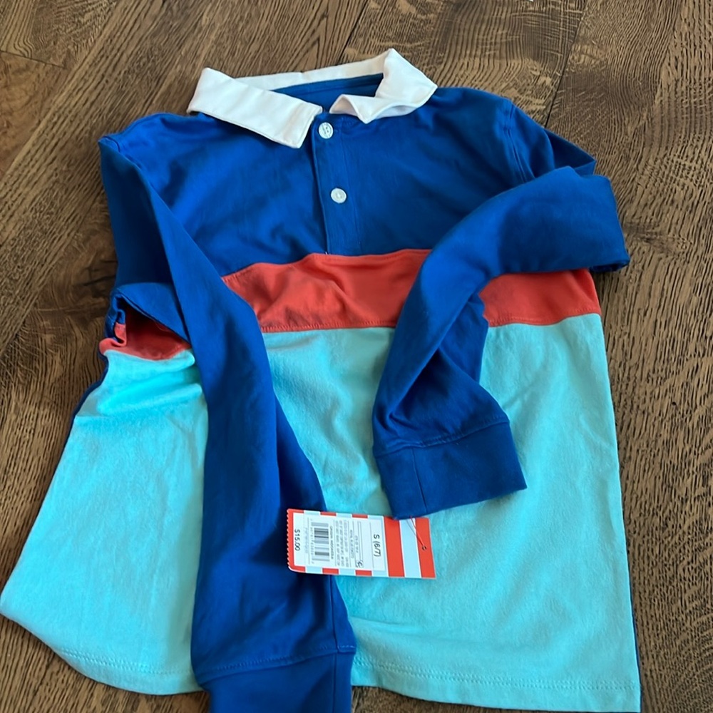 4 boys NWT cat and jack long sleeved shirts various colors